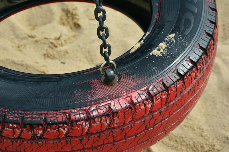 Tire Swing Planter